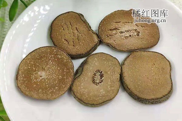 化橘红白点