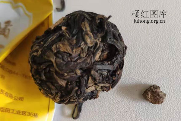 橘红沱茶